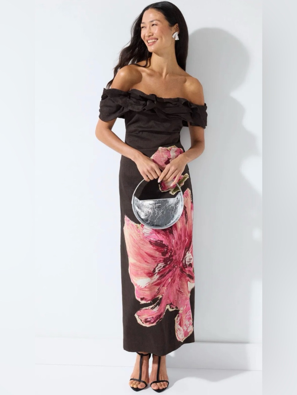 Acler Gifford Maxi Dress - floral wedding guest dress